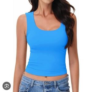 Lipstick Spandex Tank Top